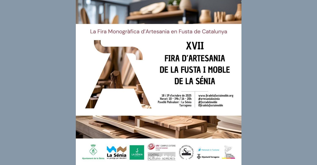 XVII Fira dartesania de la fusta i moble de La Snia